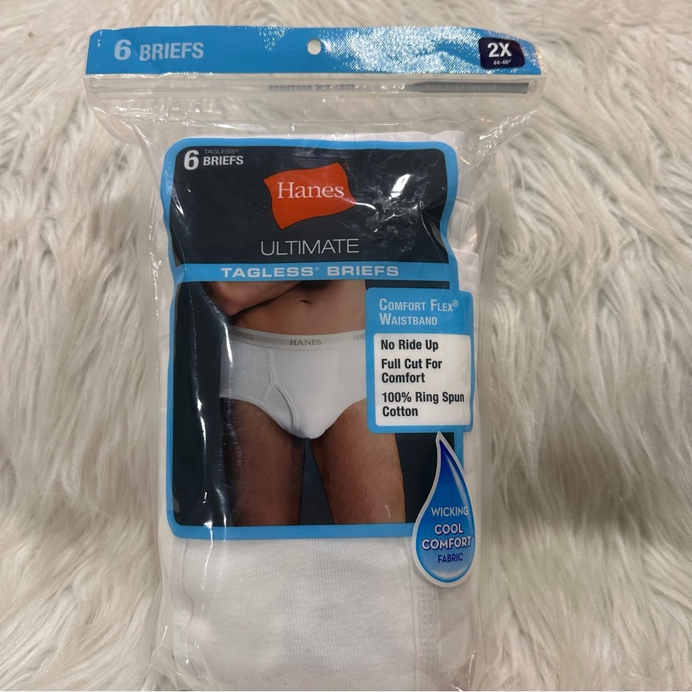 Men’s 2x Hanes Briefs